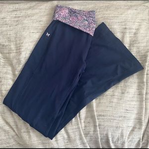 Lilly Pulitzer Navy Yoga Pants